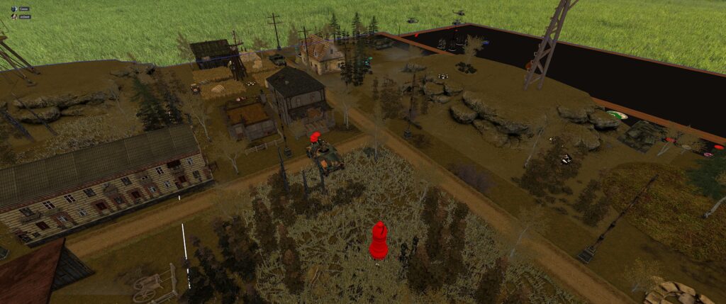 The Battlefield: Miniature Modern Warfare screenshot: a Humwee rushes an objective