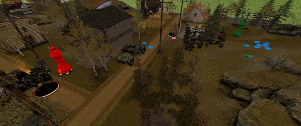 The Battlefield: Miniature Modern Warfare screenshot: a Humwee!